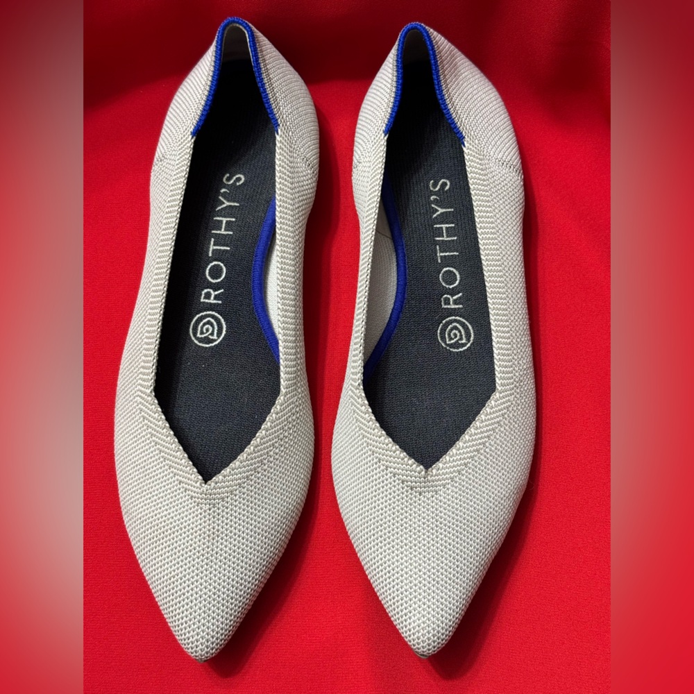 Rothy's women’s grey Flats